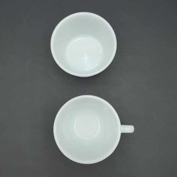 Pyrex Harvest Home Open Sugar Bowl Coffee Cup Wheat Yellow Orange Flowers - Picture 10 of 12